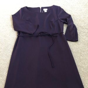Never worn maternity dress (plum color)
